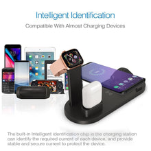 Load image into Gallery viewer, 4 in 1 Wireless Charging Dock Station